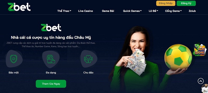 Casino ZBET - Thiên Đường Game Bài Đẳng Cấp Thế Giới 2024 4 ZBET bảo mật an toàn