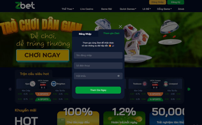 Casino ZBET - Thiên Đường Game Bài Đẳng Cấp Thế Giới 2024 7 Hướng dẫn tham gia chơi game bài tại ZBET