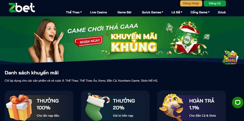 Điều khoản chung của khuyến mãi ZBET