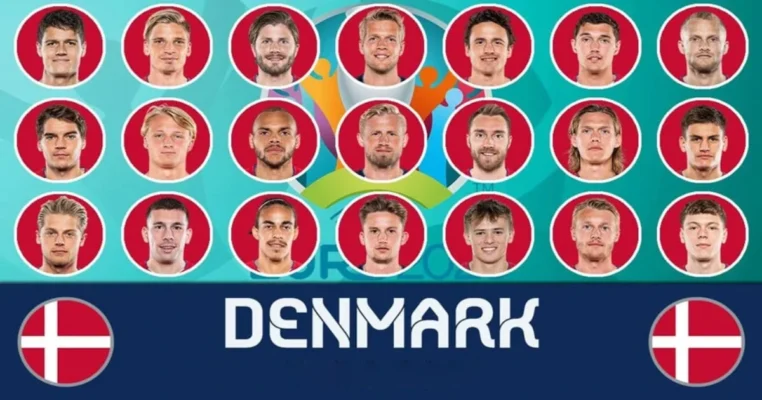Các giải đấu mà Đội Tuyển Đan Mạch đã tham gia
